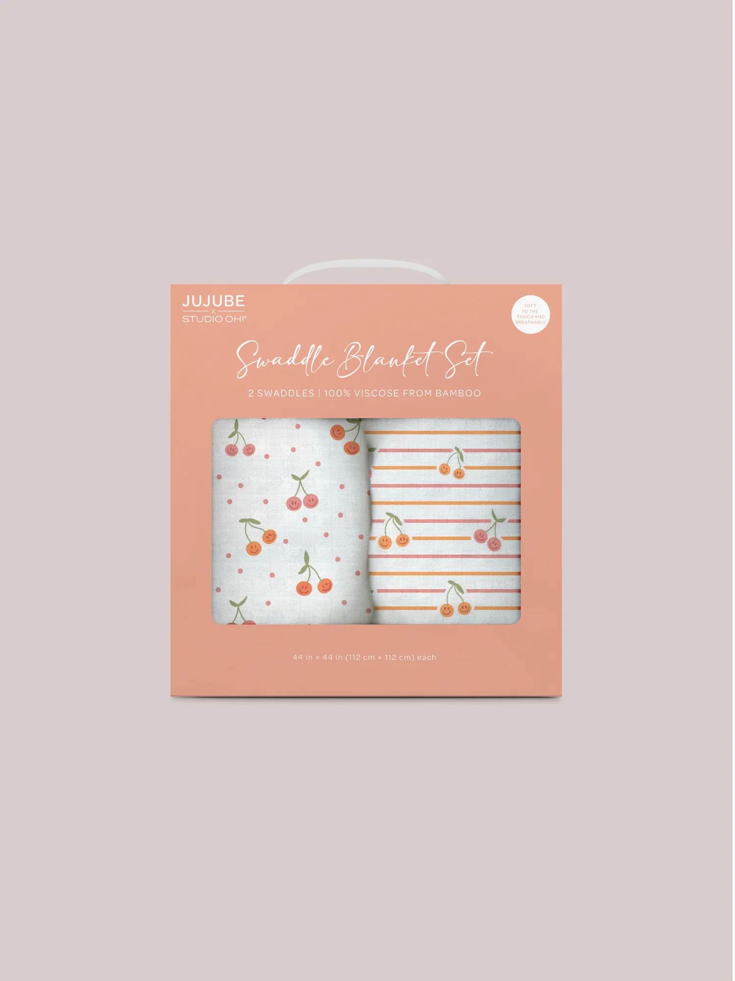 Cherry Cute by Doodle By Meg | Swaddle Blanket Set