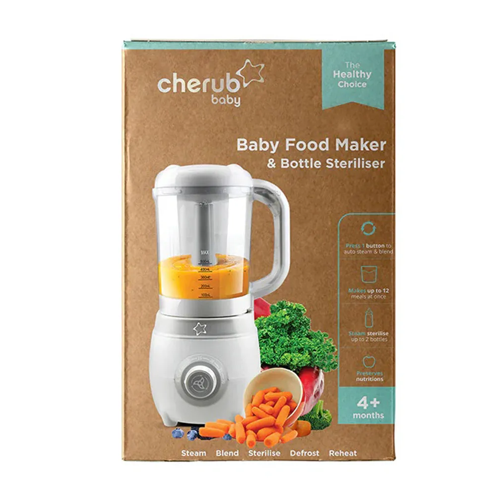 Cherub Baby Easycook Baby Food Maker & Bottle Sterliser