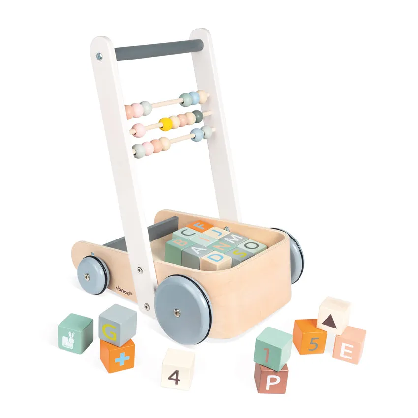 Cocoon Walker with Blocks