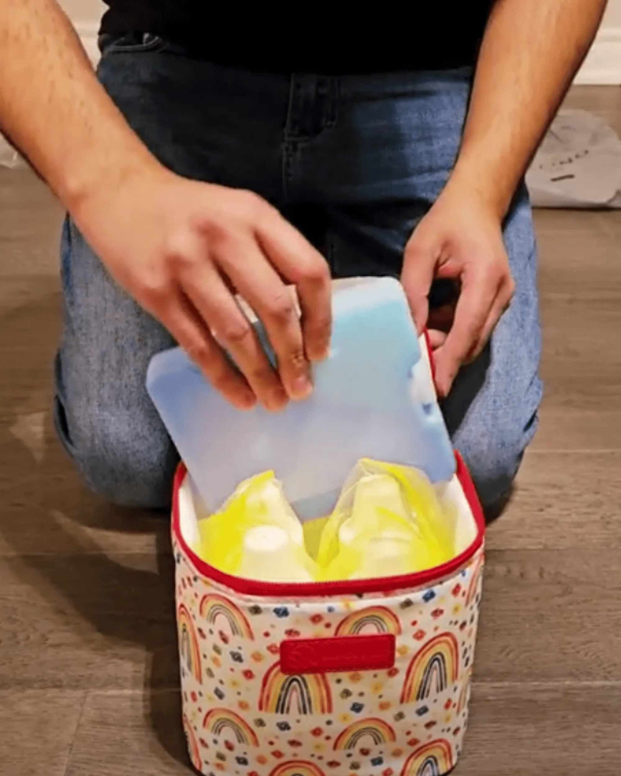 Cold Gold Breastmilk Cooler Bag