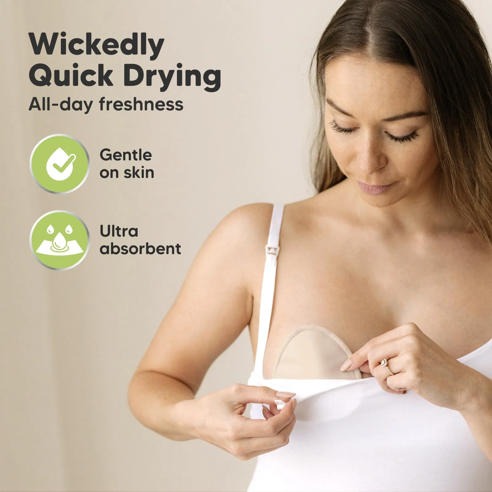 Contour Nursing Pads (Bare Beige)