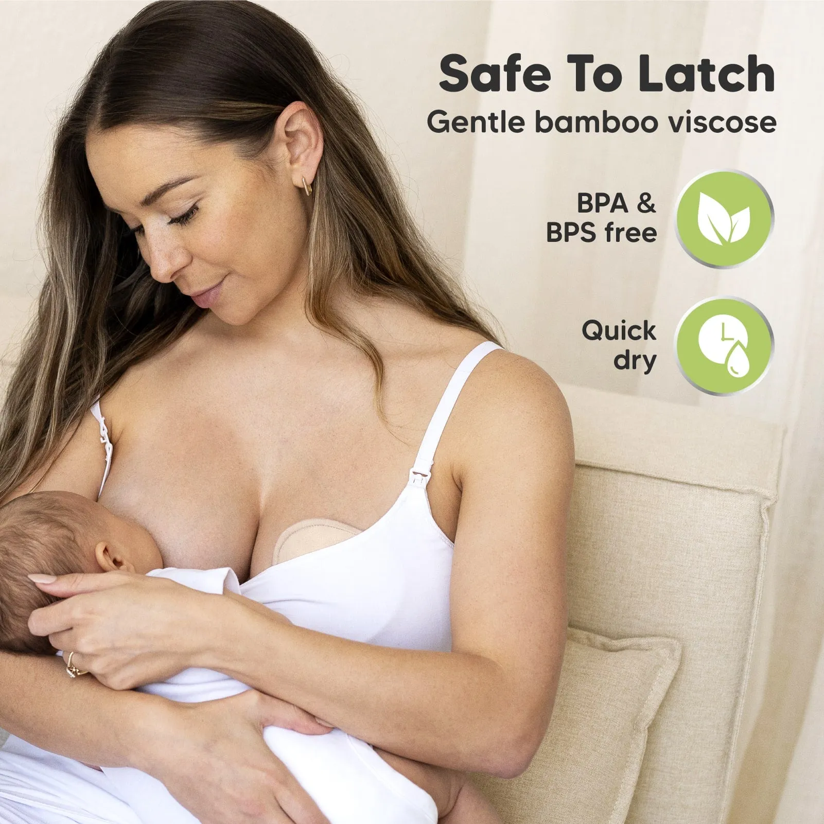 Contour Nursing Pads (Bare Beige)