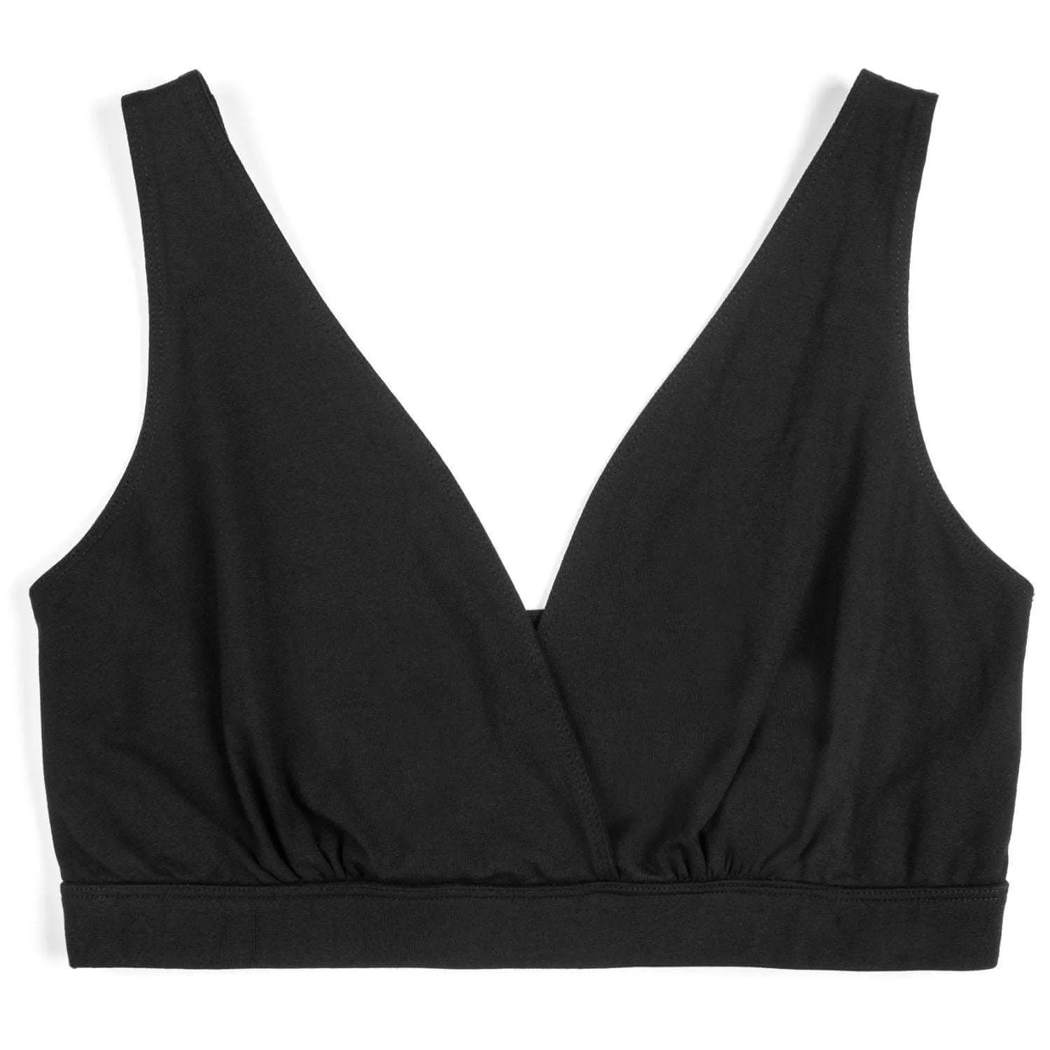Cross-Front Pull-Over Nursing & Maternity Bralette - Solids
