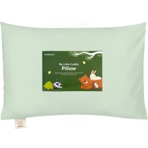 Cuddly Toddler Pillow with Pillowcase (Sage)