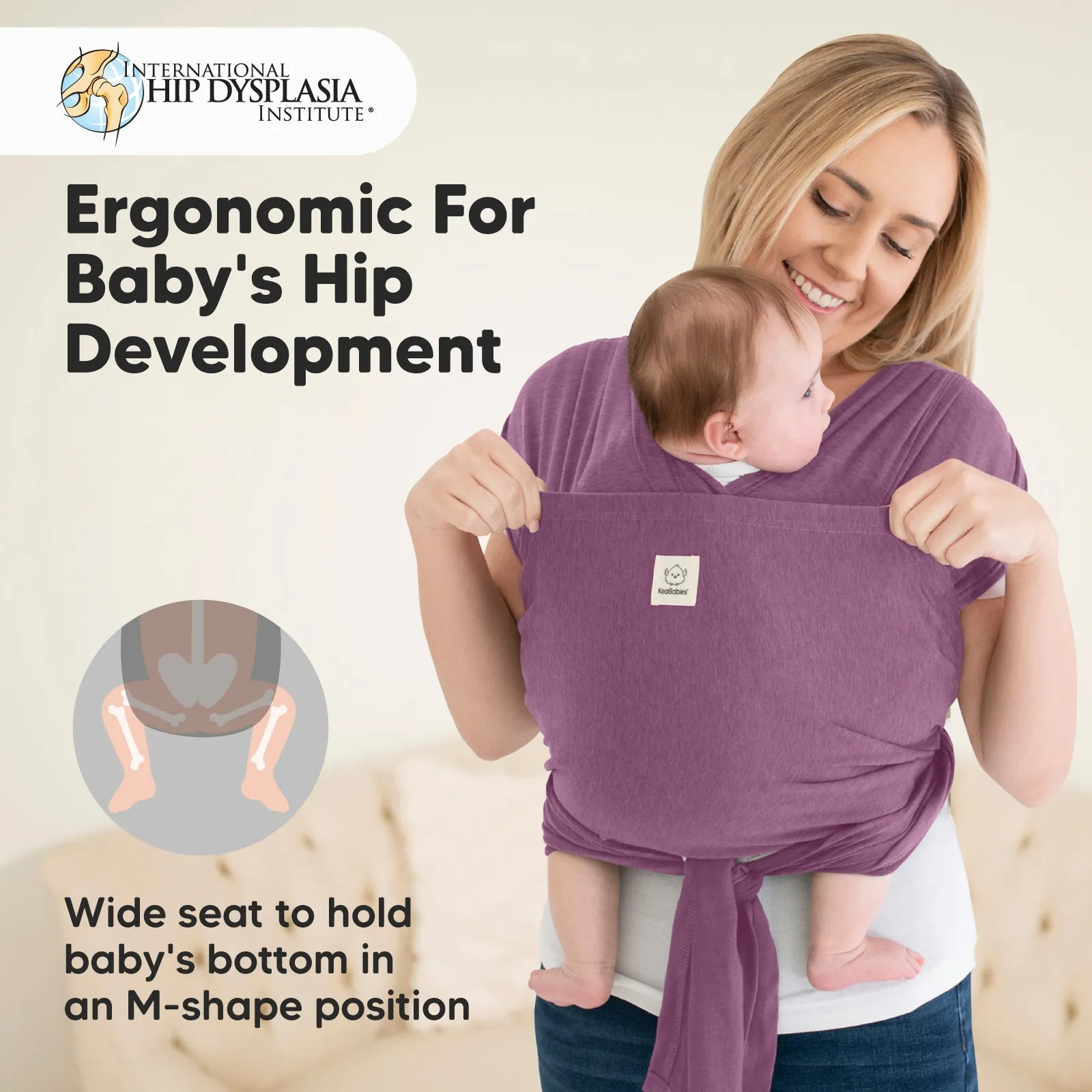 D-Lite Wrap Carrier (Dark Mauve)