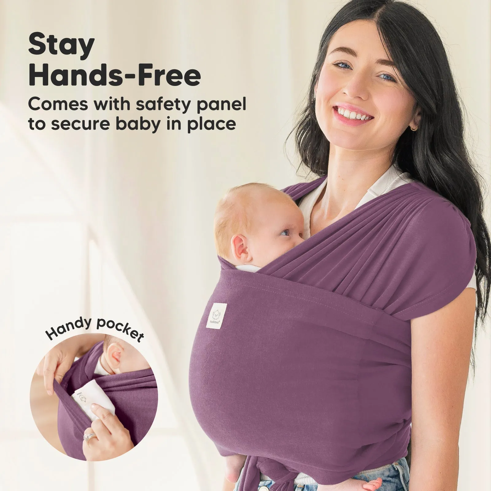 D-Lite Wrap Carrier (Dark Mauve)