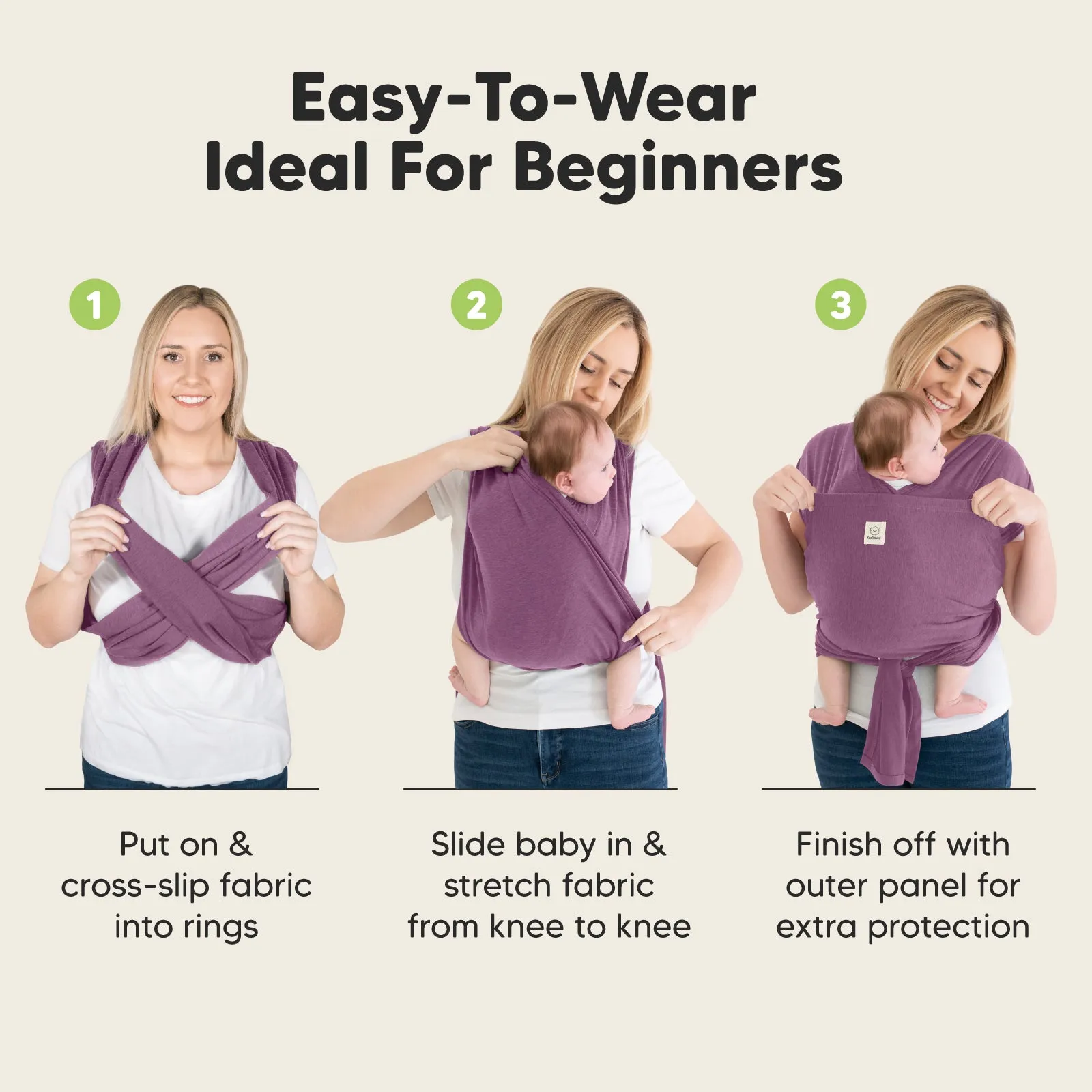 D-Lite Wrap Carrier (Dark Mauve)