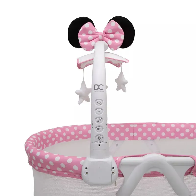 Disney Minnie Mouse Bassinet - White/Pink
