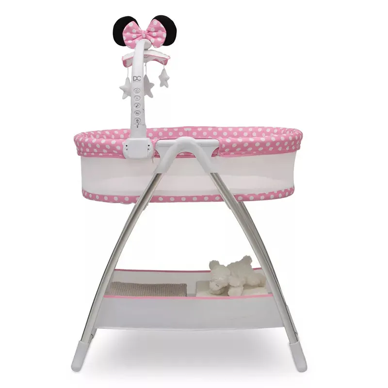 Disney Minnie Mouse Bassinet - White/Pink
