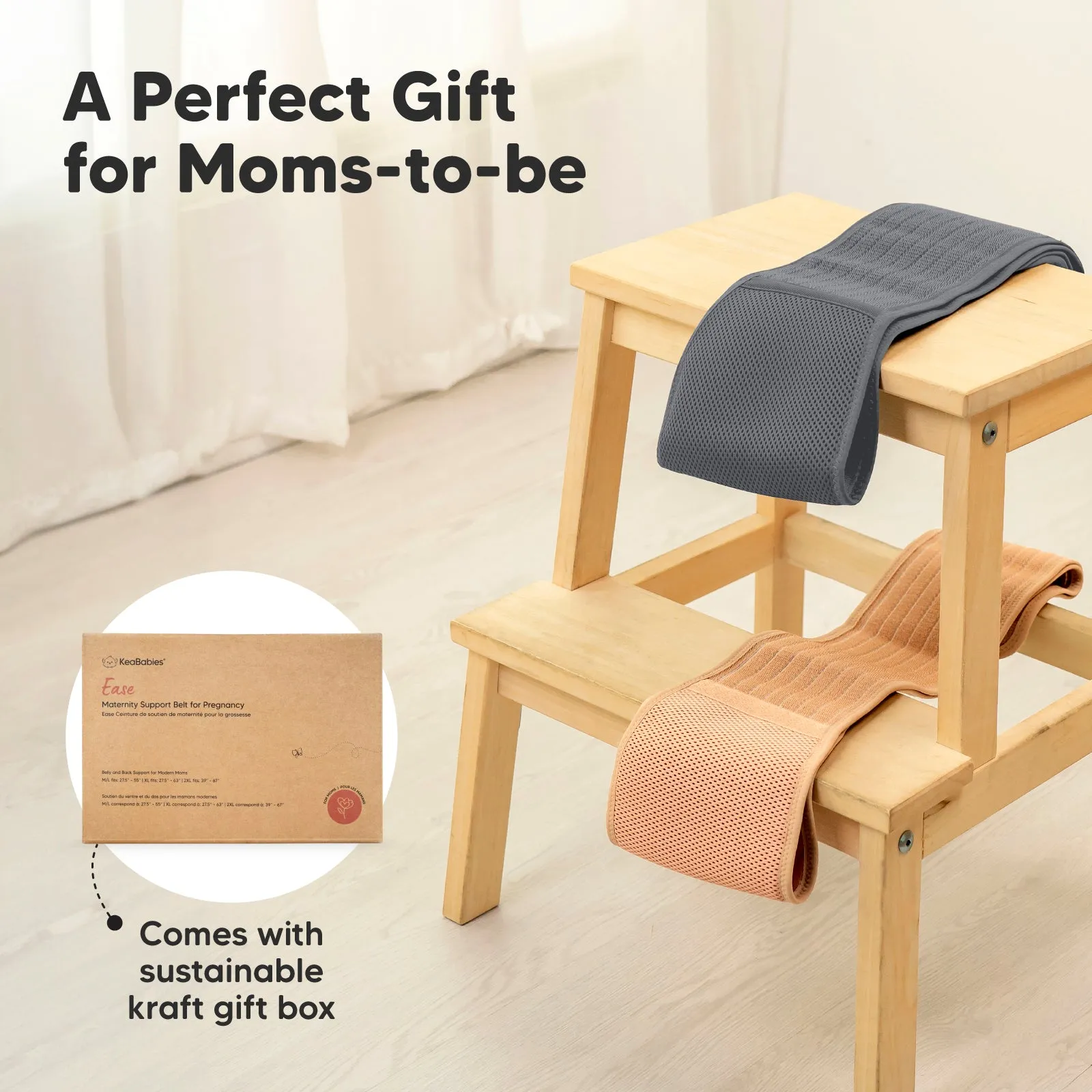 Ease Maternity Support Belt (Mystic Gray)