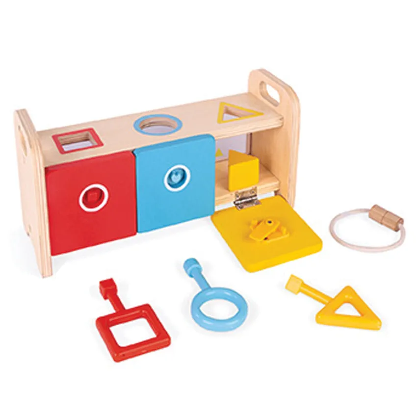 Essentials Shape Box With Keys