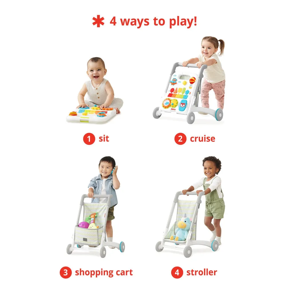 Explore & More Grow Along 4 in 1 Activity Walker