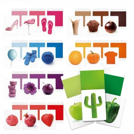 Flashcards Colours Montessori