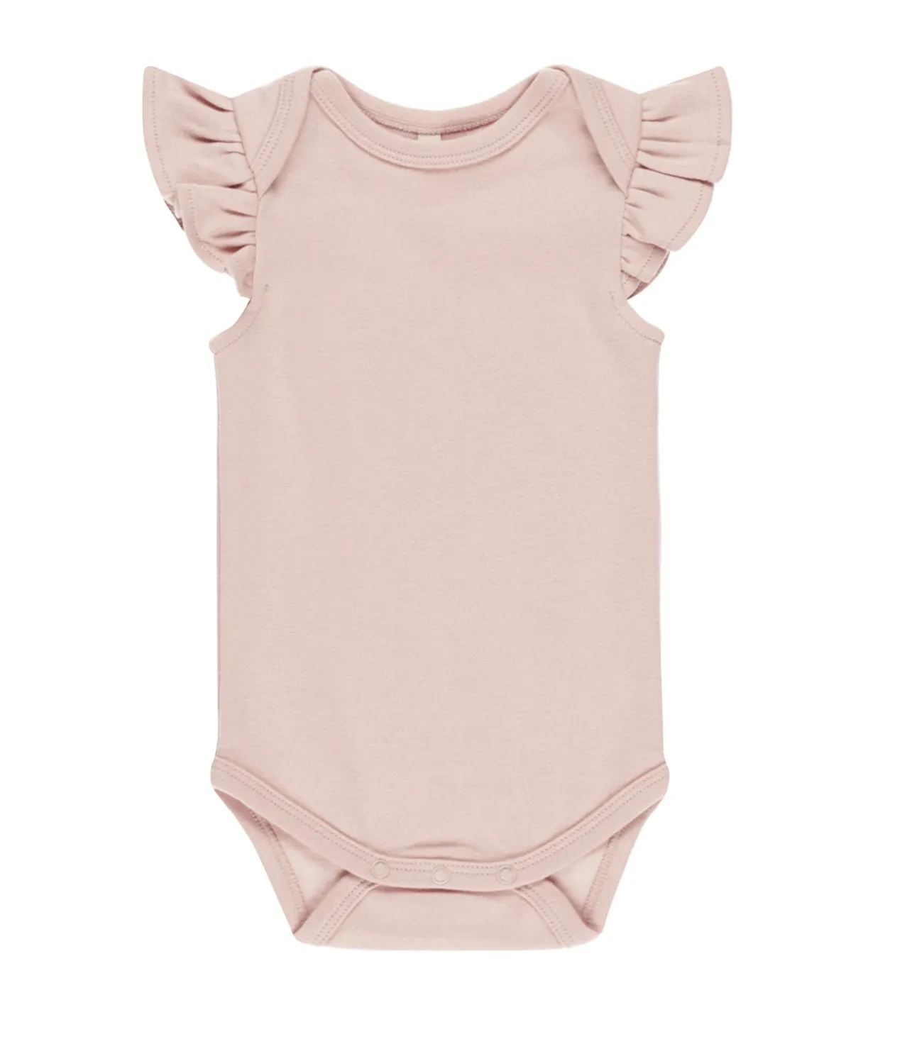 Flutter Sleeve Bodysuit - Bubblegum