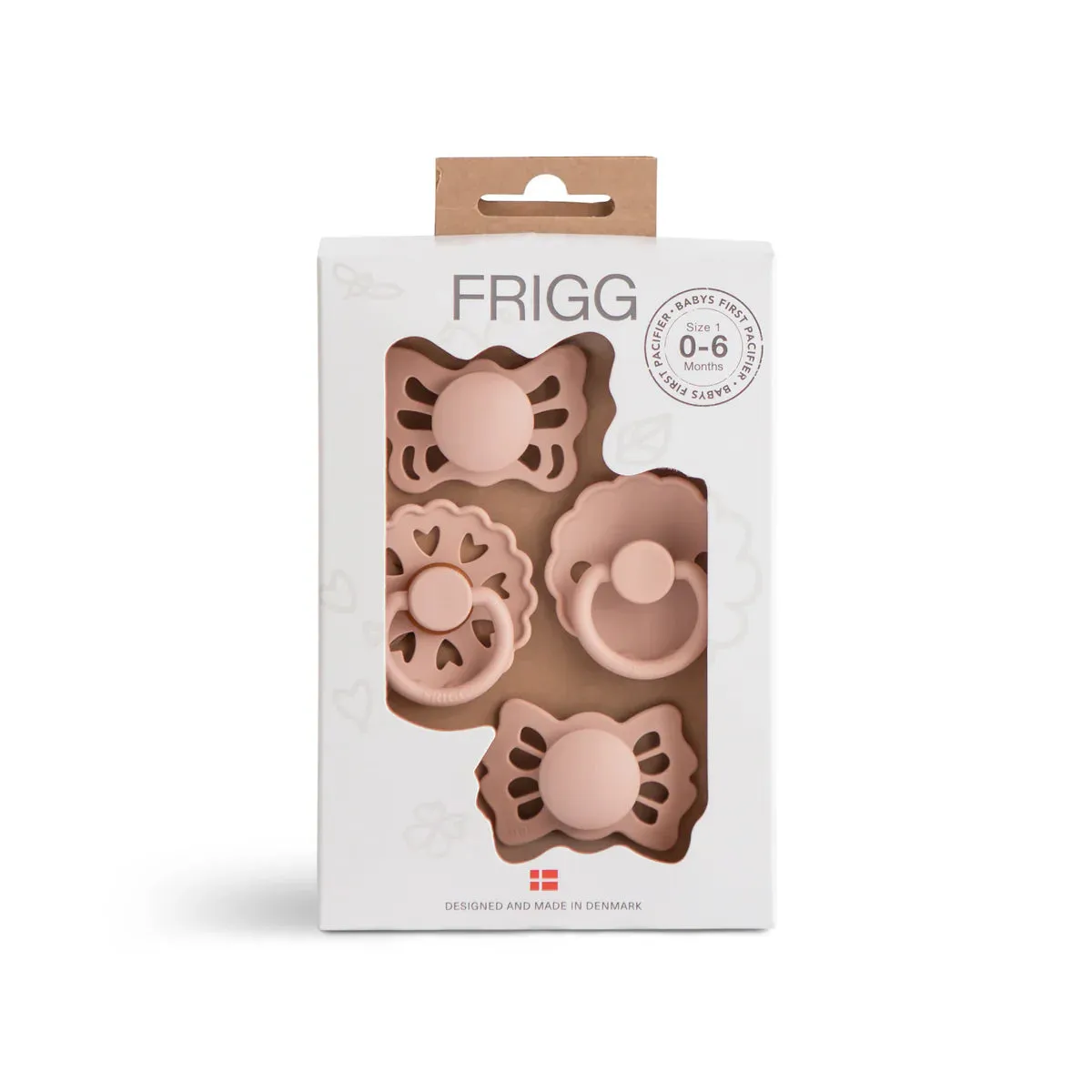 FRIGG Baby's First Pacifier VARIOUS COLOURS