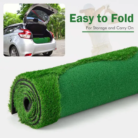 Golf Putting Green With Realistic Artificial Grass Turf-L