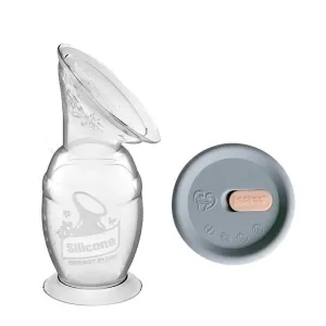 Haakaa 150ml Silicone Breast Pump with Suction Base & Silicone Cap Gift Box
