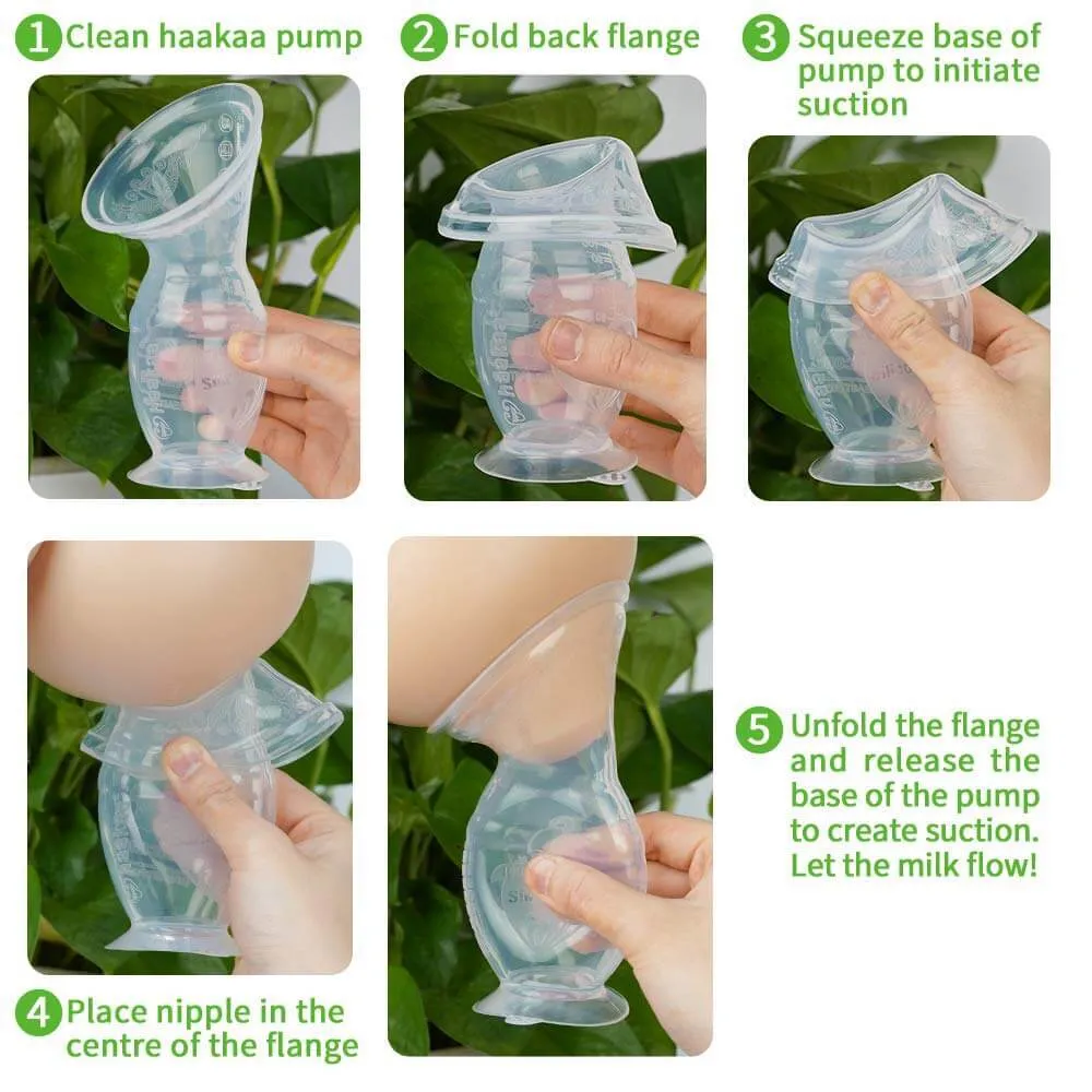 Haakaa Silicone Breast Pump 150ml