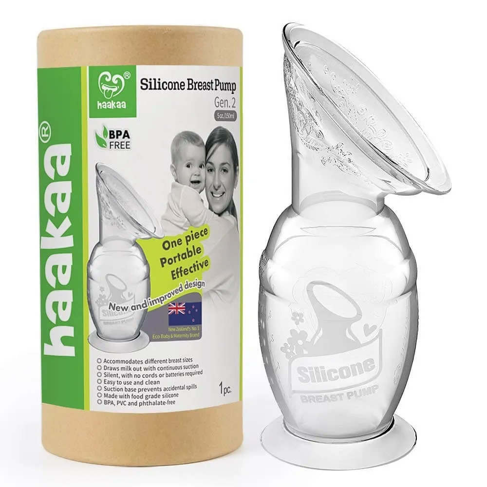 Haakaa Silicone Breast Pump 150ml