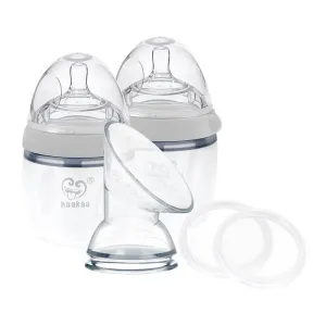 Haakaa Silicone Breast Pump & Bottle Pack
