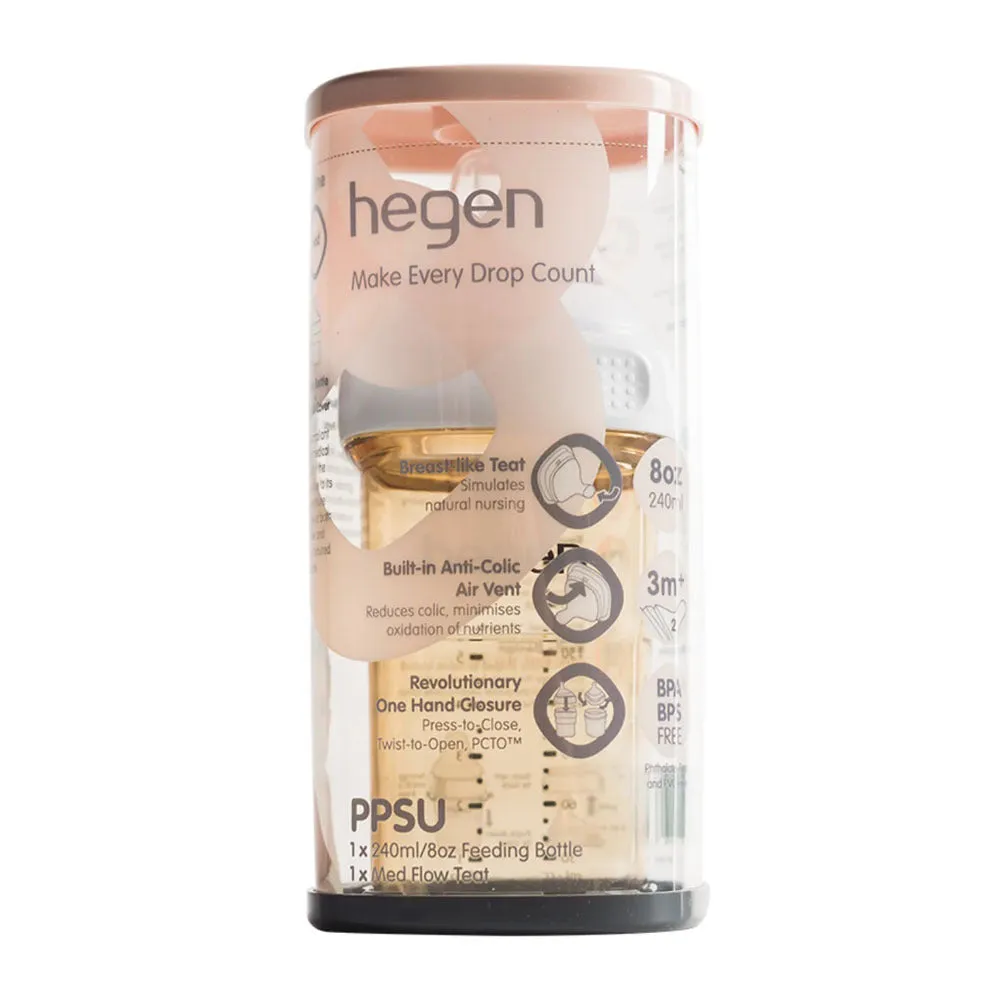 Hegen PCTO 240ml Feeding Bottle PPSU