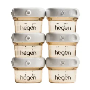 Hegen PCTO 60ml Breast Milk Storage PPSU 6pk