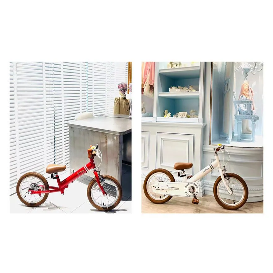 Iimo 2-in-1 Balance Bike 14" (Balance Bike to Pedal Bike)