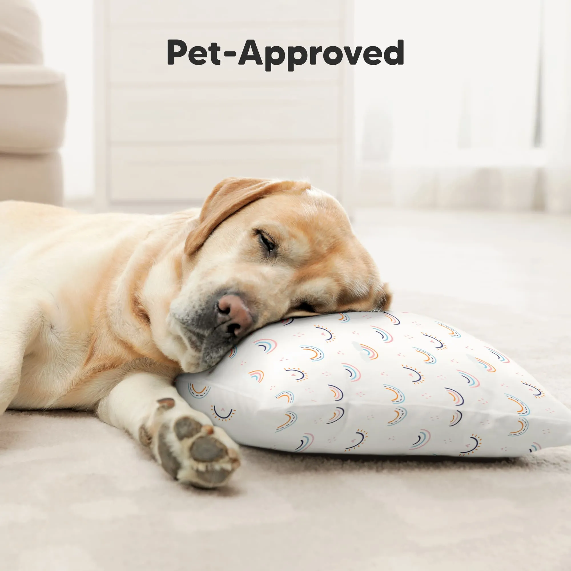 Jumbo Toddler Pillow with Pillowcase (Flutter)