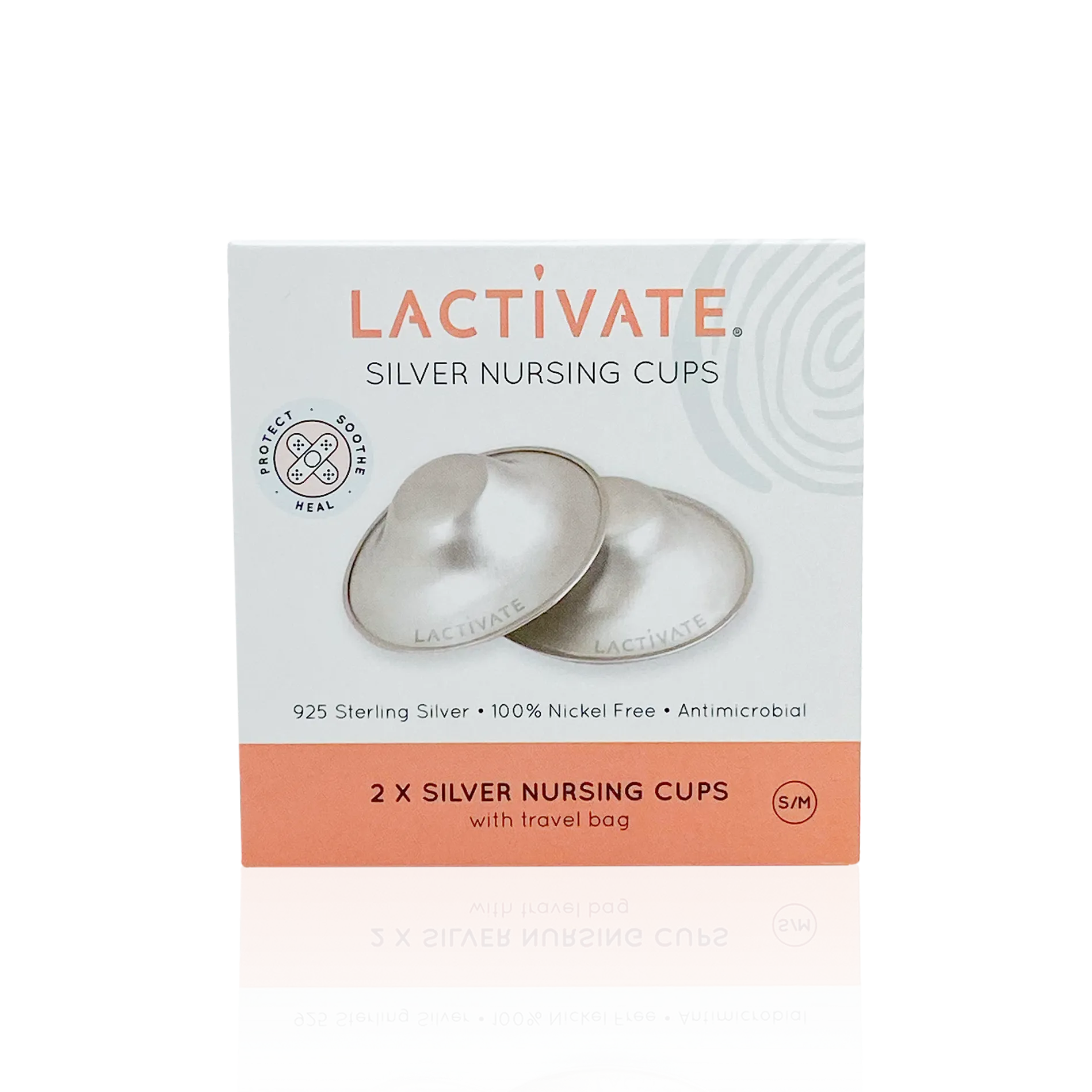 Lactivate Silver Nursing Cups