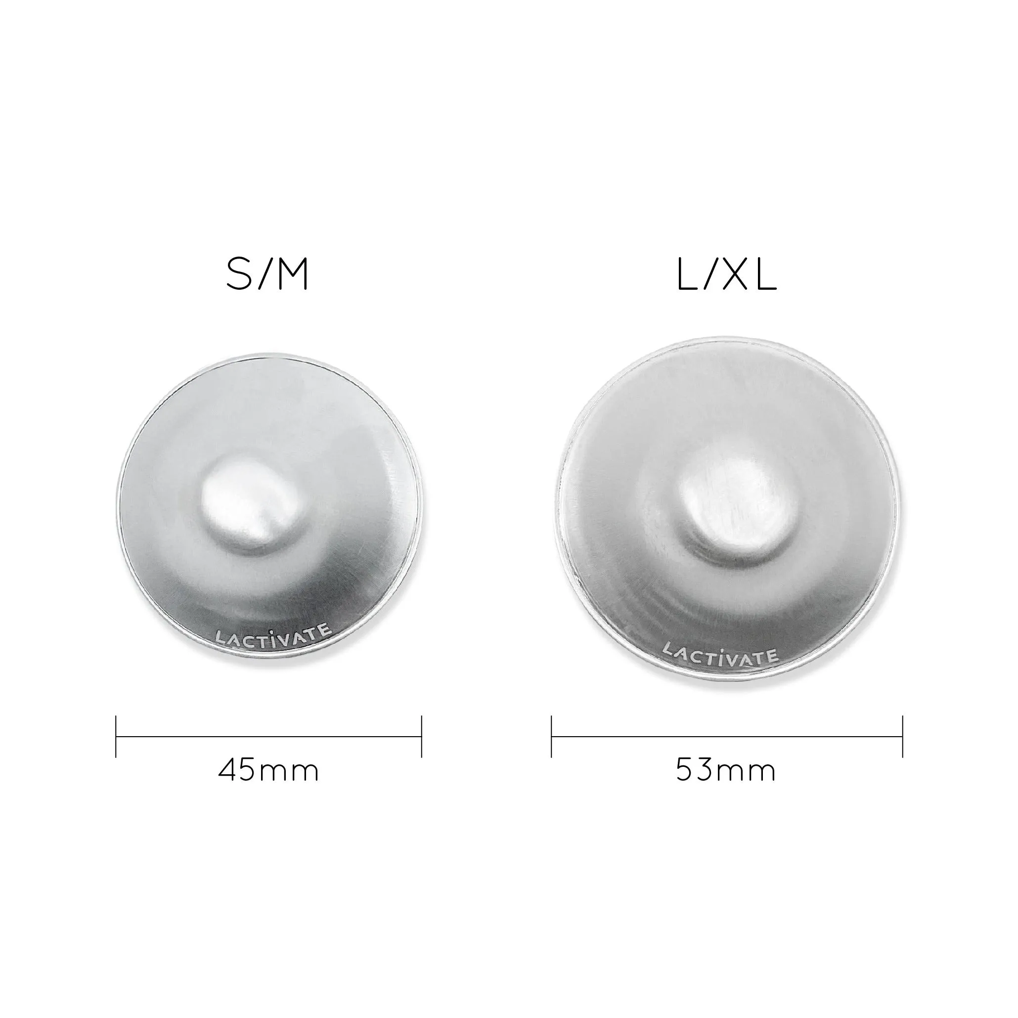 Lactivate Silver Nursing Cups