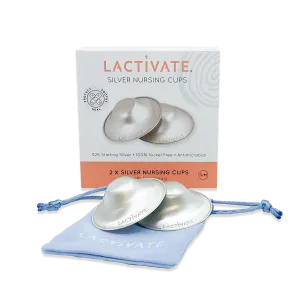 Lactivate Silver Nursing Cups