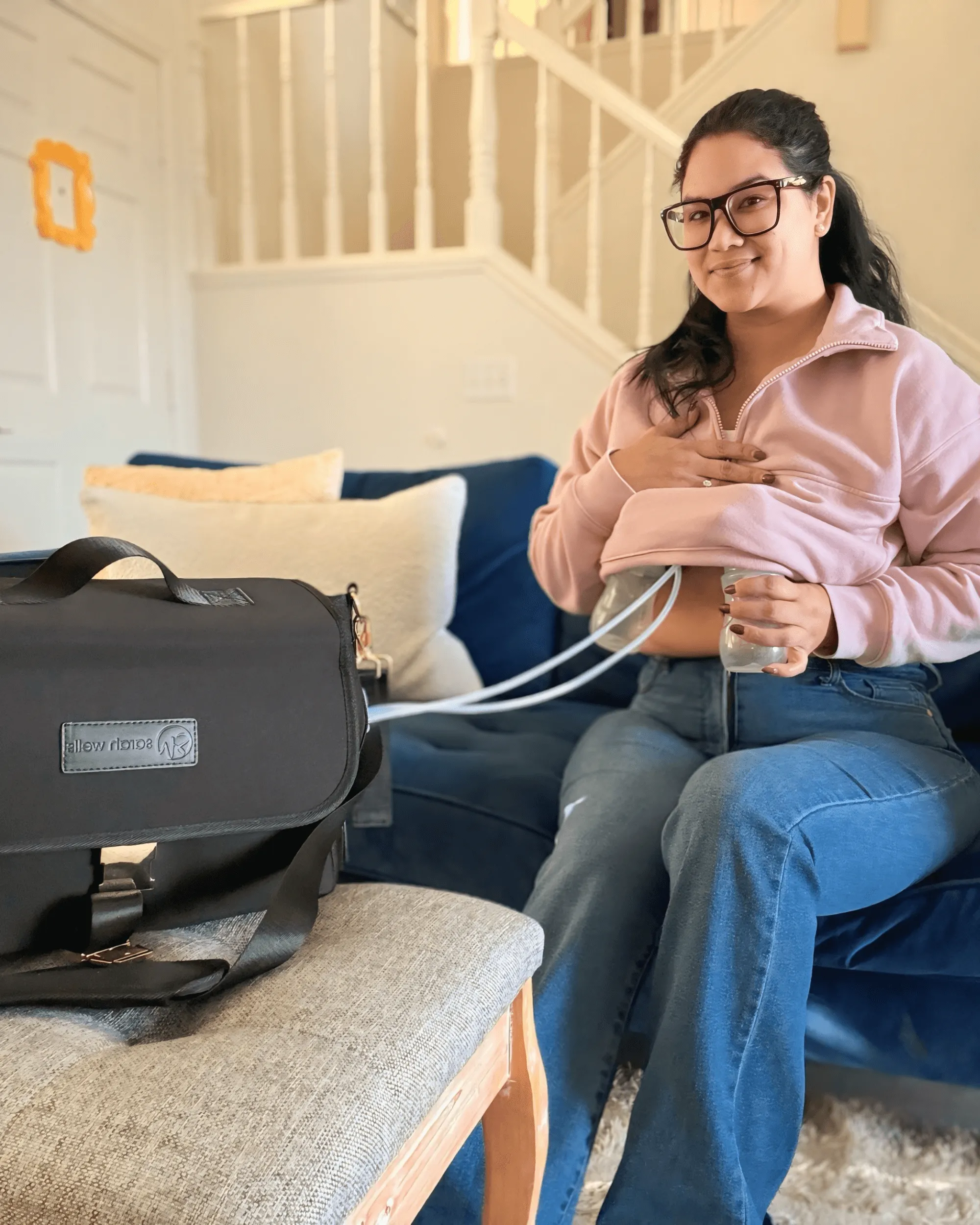 Maddy Caddy Breast Pump Crossbody
