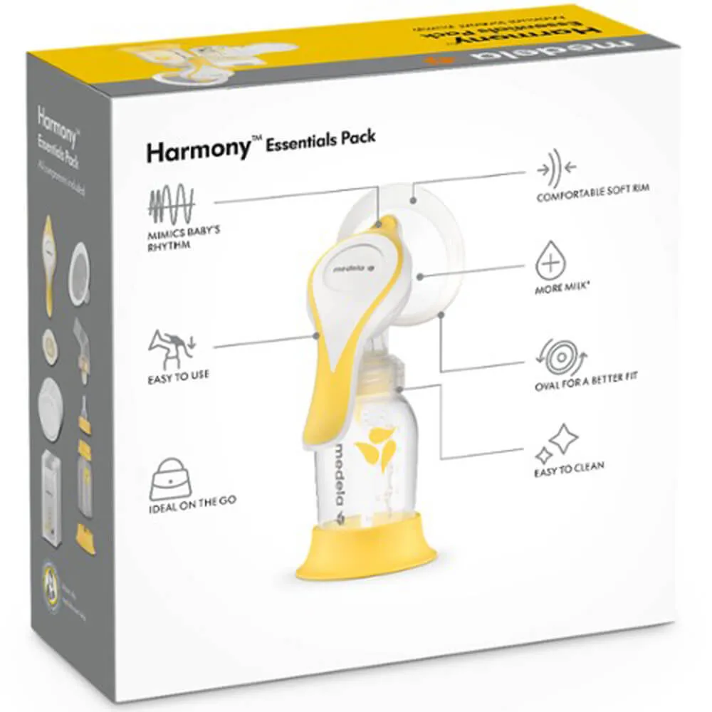 Medela Harmony Essentials Pack Breast Pump With Flex