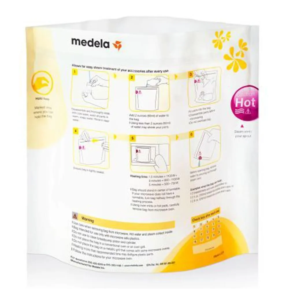 Medela Quick Clean Microwave Bags