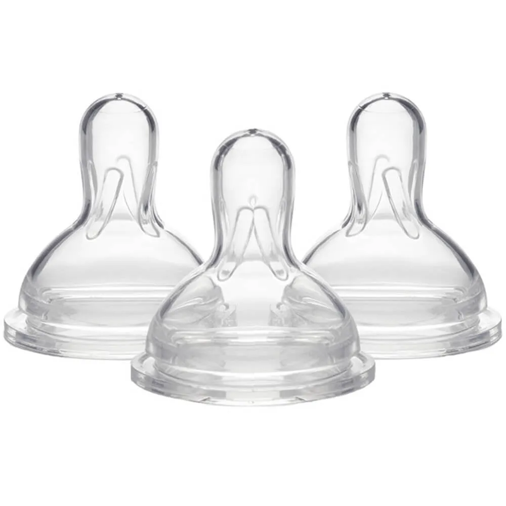 Medela Wide Base Teat 3pk