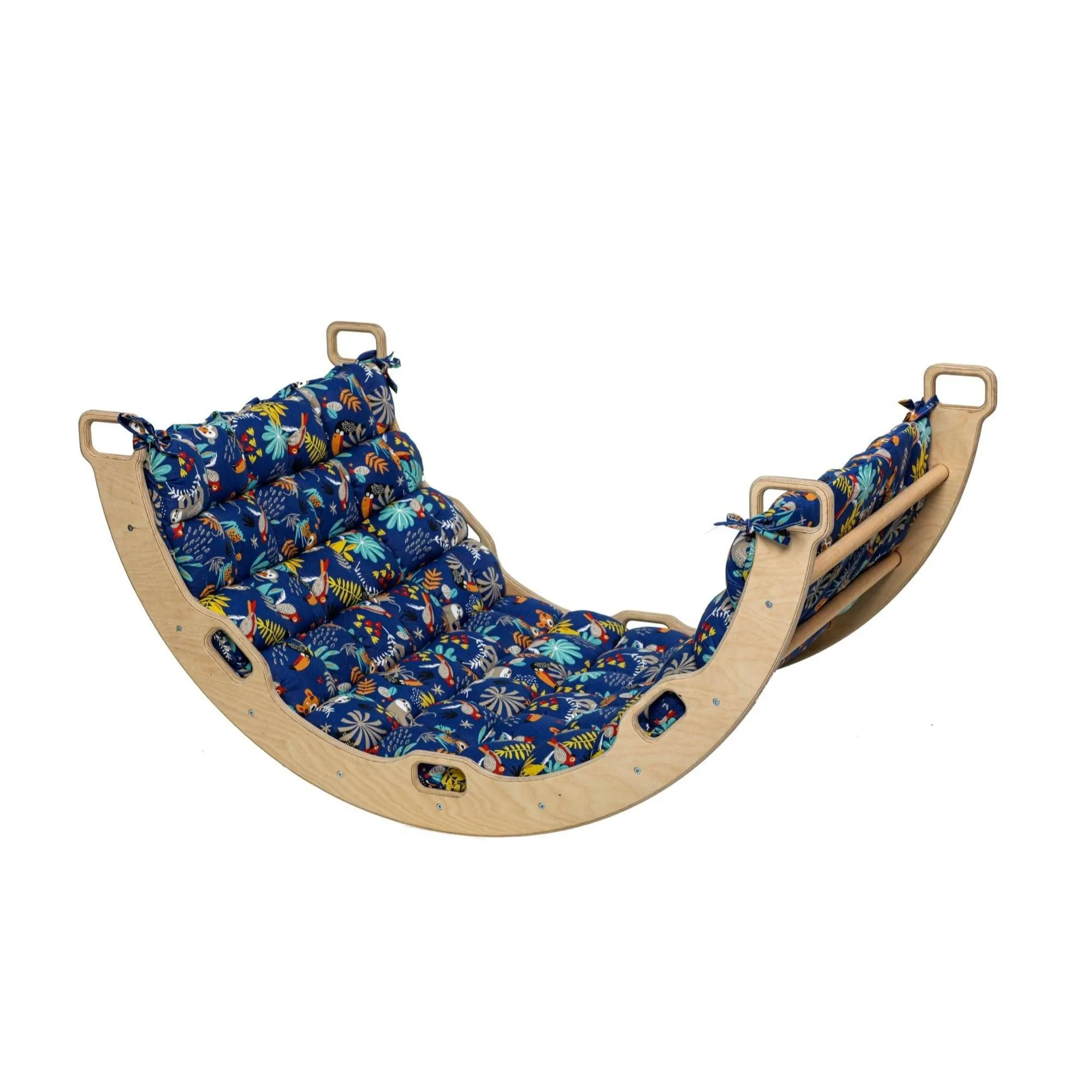 Montessori Arch With XL Forest Design Pillow