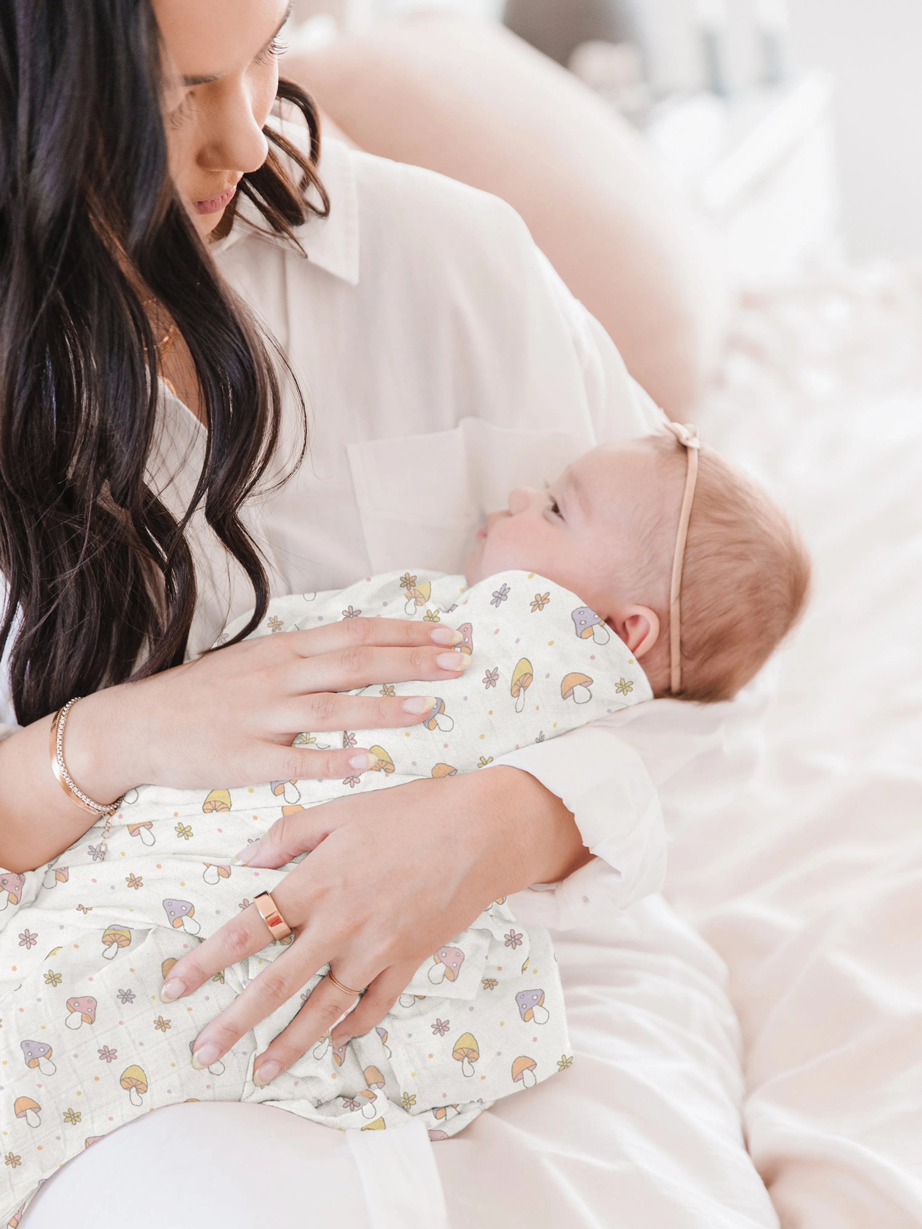 Mushy Love | 2-Pack Square Swaddle Blanket Set