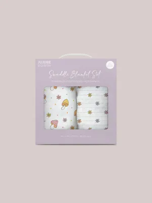 Mushy Love | 2-Pack Square Swaddle Blanket Set