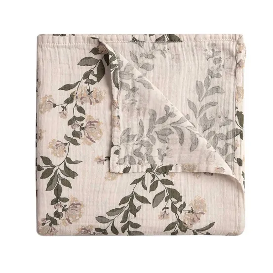 Muslin Swaddle Blanket VARIOUS COLOURS