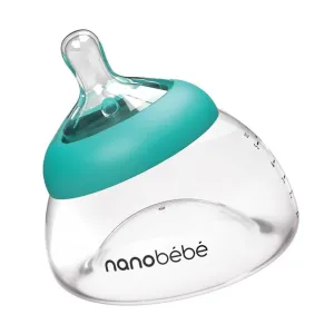 Nanobebe Breastmilk Bottle Teal GEN 2