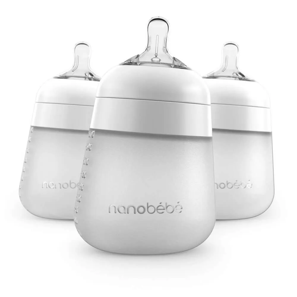 Nanobebe Flexy Silicone Bottle 3 Pack