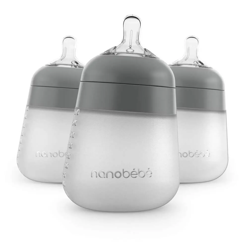 Nanobebe Flexy Silicone Bottle 3 Pack