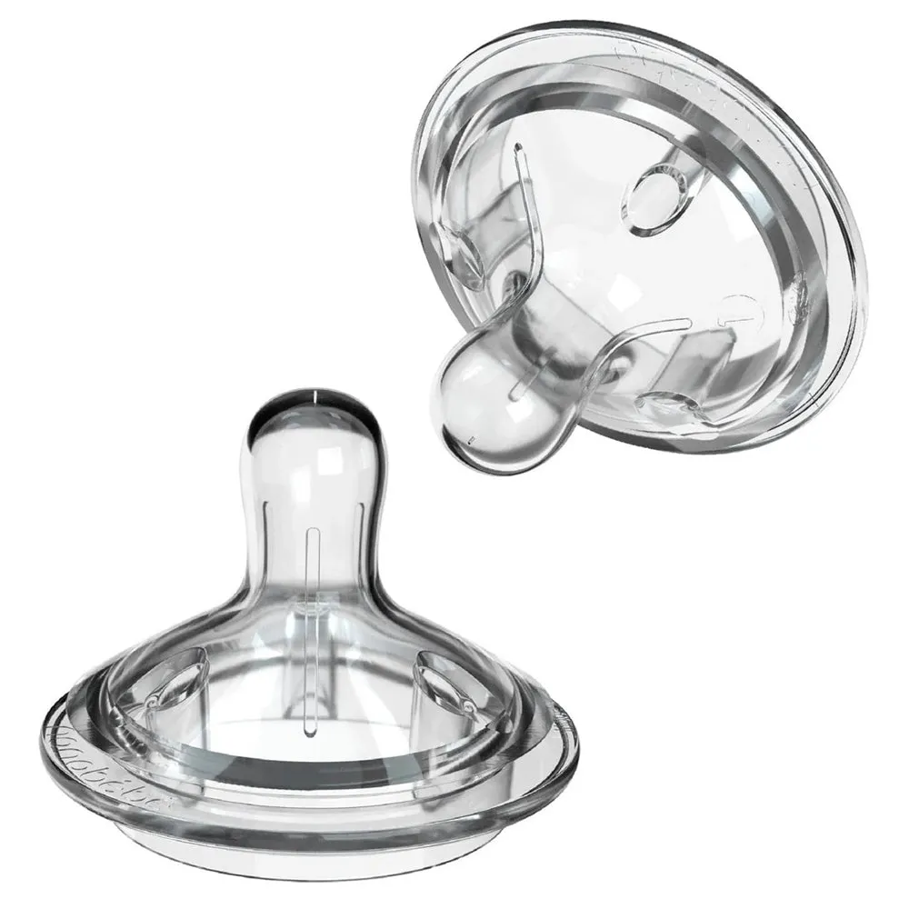 Nanobebe Silicone Teats 2pk GEN 2