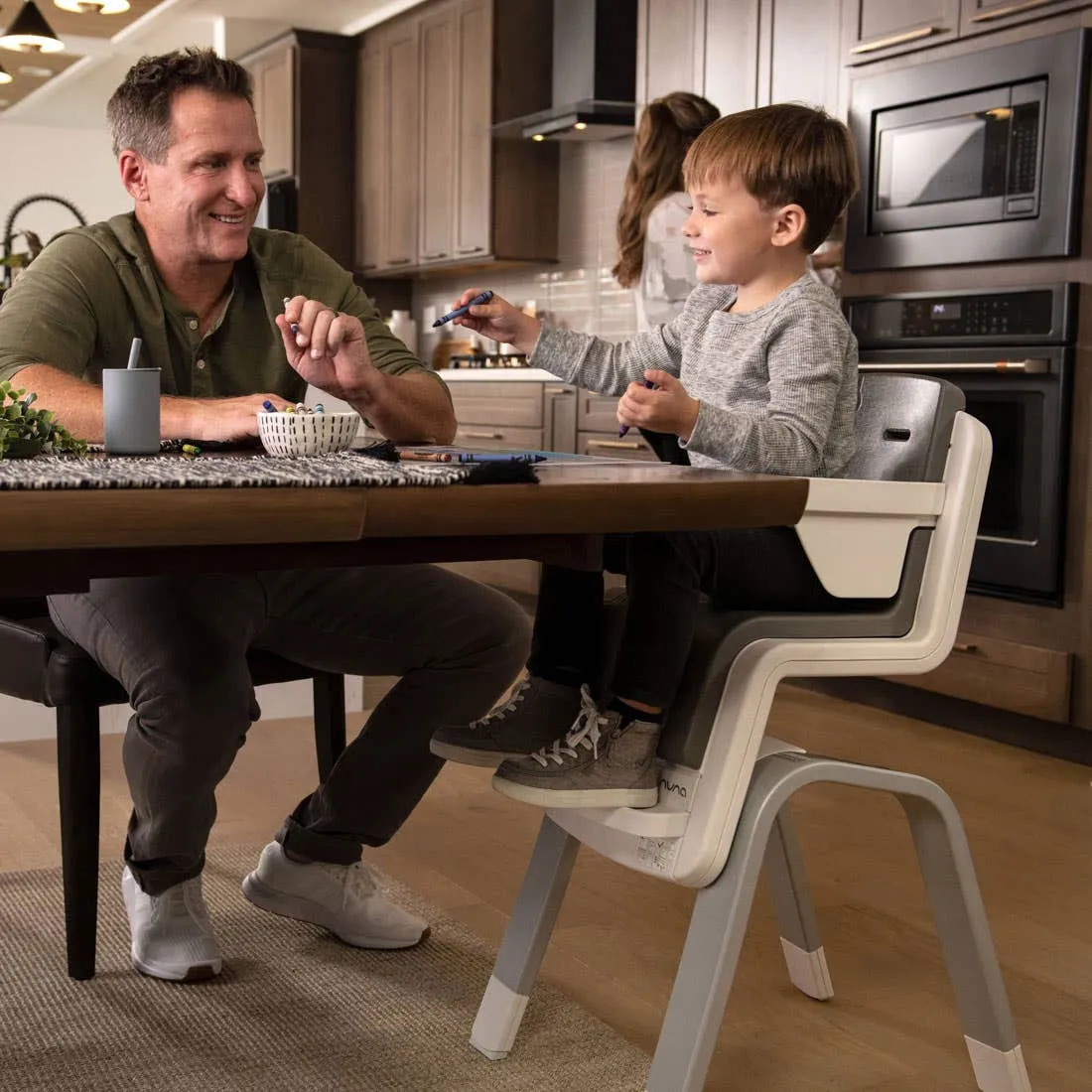 Nuna ZAAZ High Chair with MagneTech Secure Snap