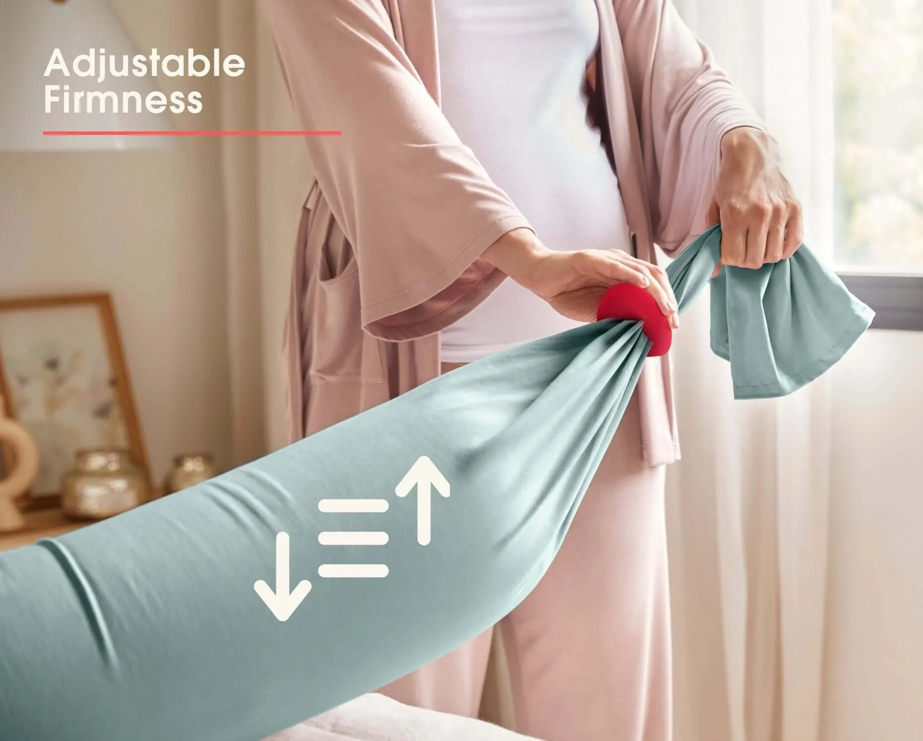 Nursing & Pregnancy Pillow | Eucalyptus