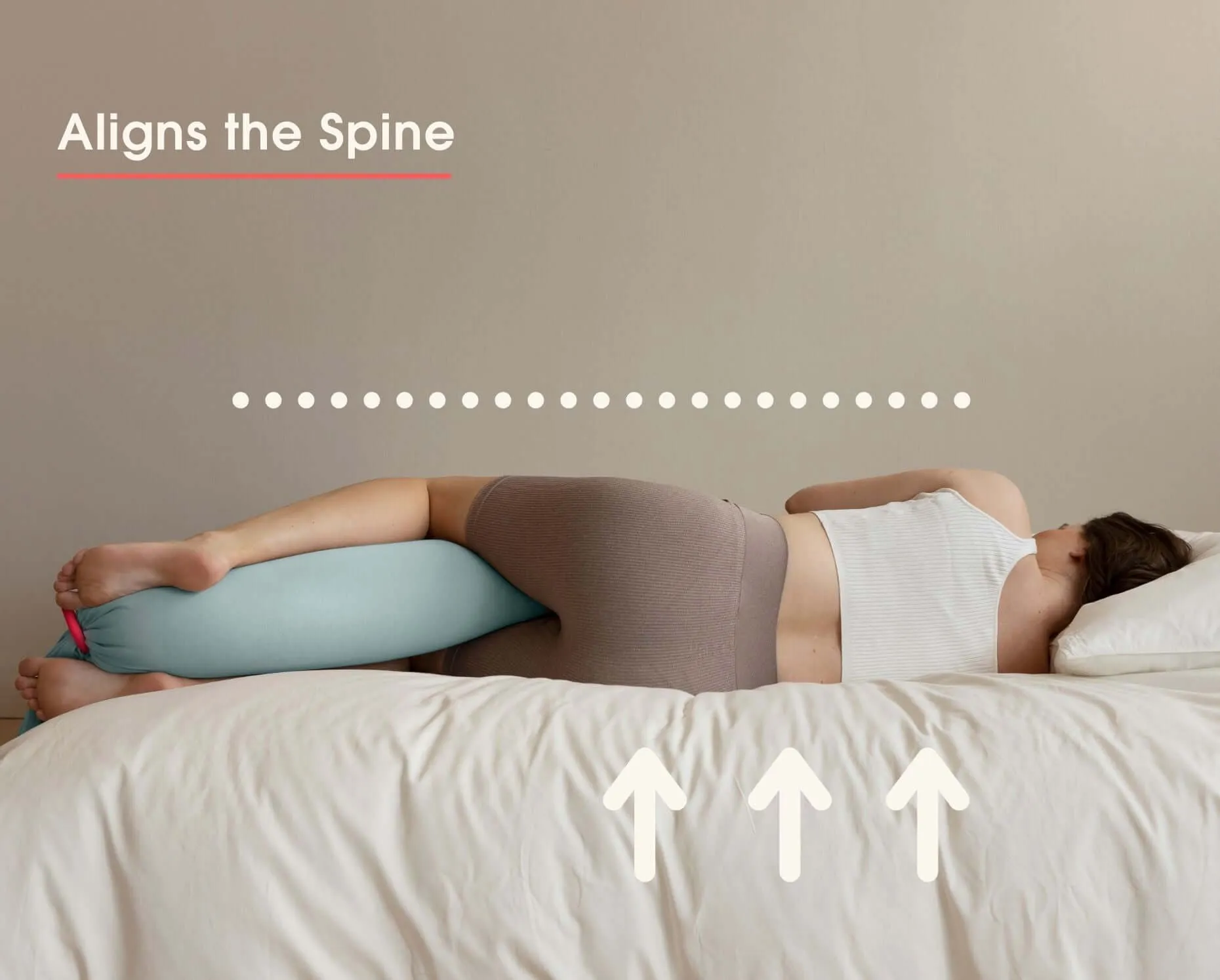 Nursing & Pregnancy Pillow | Eucalyptus