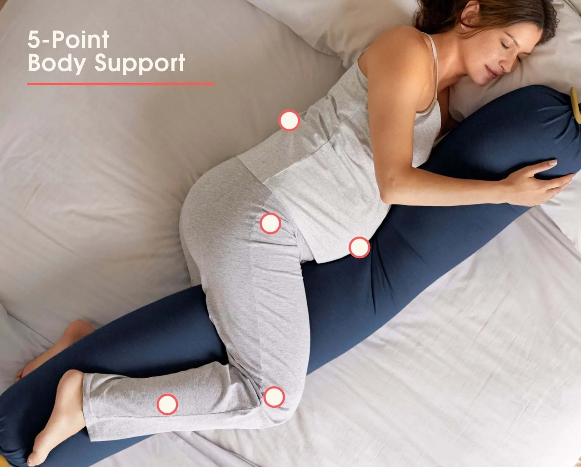 Nursing & Pregnancy Pillow | Midnight Blue