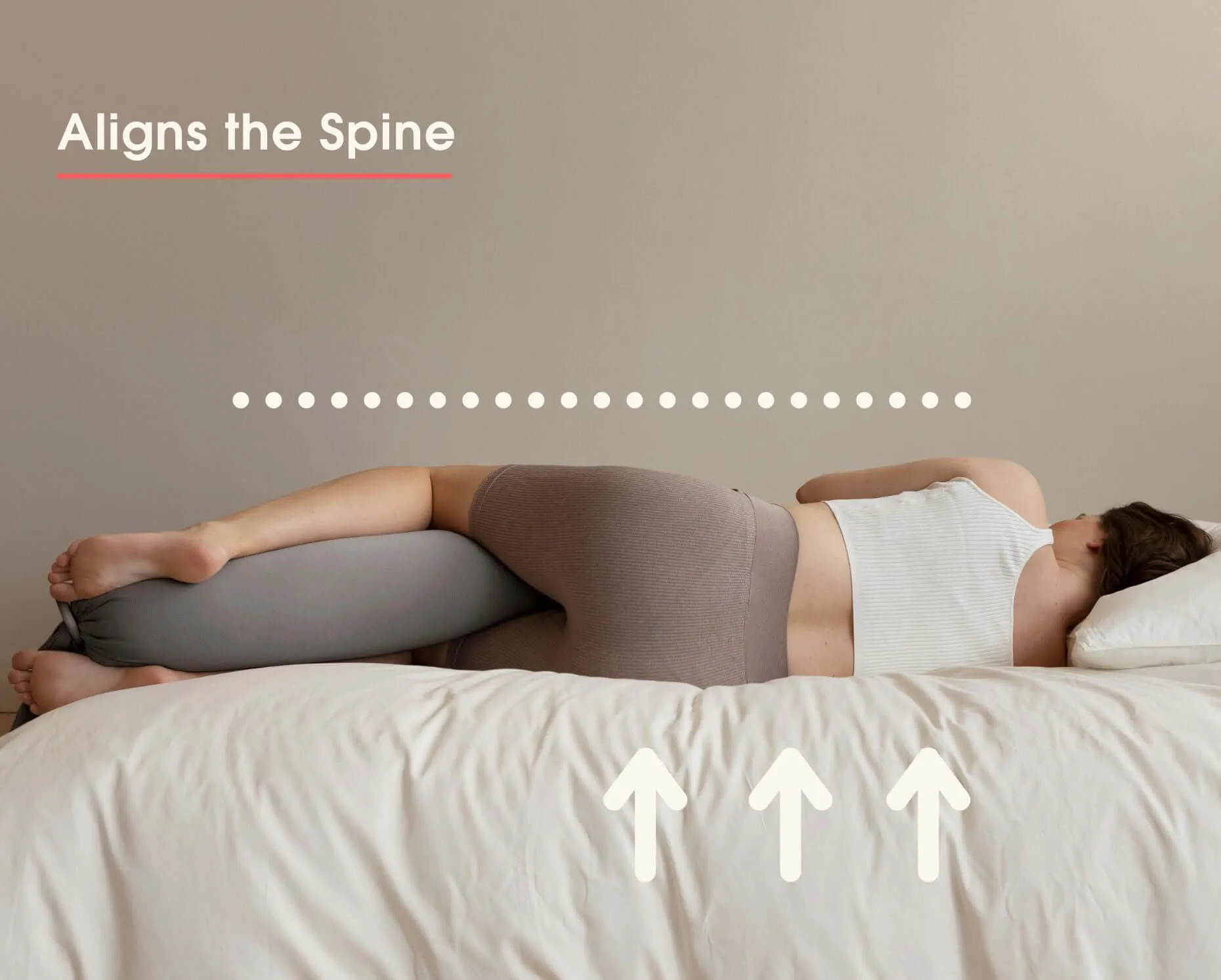 Nursing & Pregnancy Pillow | Stone
