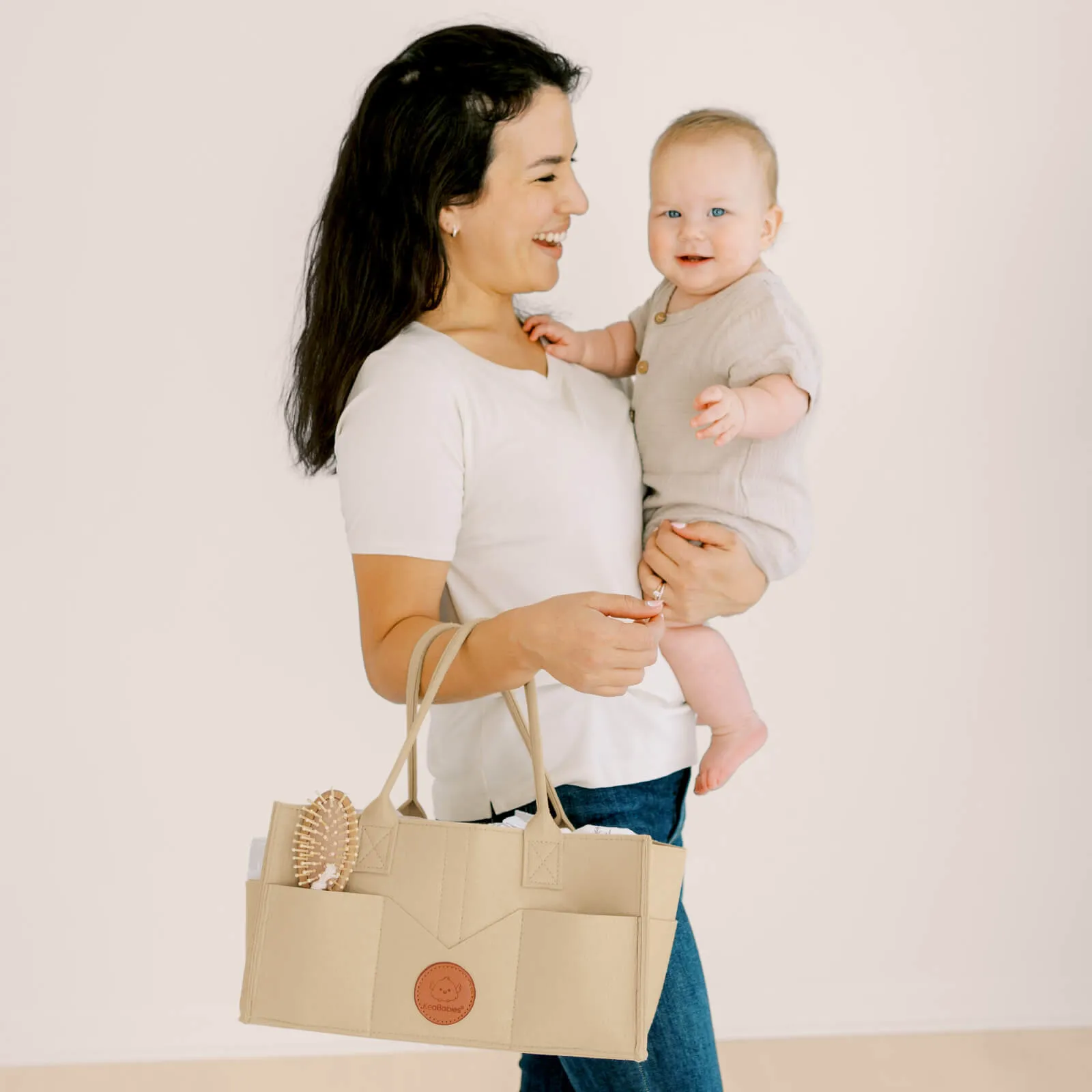 Original 2.0 Diaper Caddy (Light Mocha)