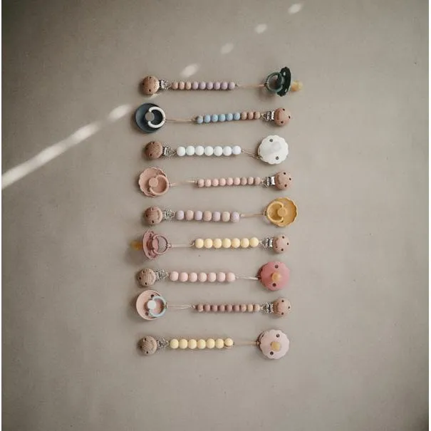 Pacifier Clip Halo VARIOUS COLOURS